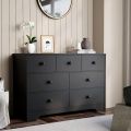 BM-Furniture Drawer Dresser, White Dresser for Bedroom, Wide Drawer Dresser Organizers, Modern Dresser for Bedroom, White. 