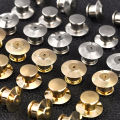 10/20pcs Locking Clasp Used Gold Silver Back Of Metal Pin Of Brooch Enamel Lapel Pin Clasp Safety Jewelry Findings Components. 