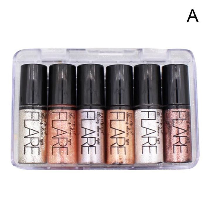 6%20Colors%20Glitter%20Diamond%20Liquid%20Eyeshadow%20Set%20Pearlescent%20silkworm%20Cosmetics%20Brighten%20Lying%20Eyes%20Makeup%20shadow%20Eye%20-%20Image%203