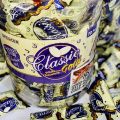 classic gold white chocolate egg filled with sweetness. 