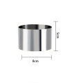 Stainless Steel Circle Cake Ring Mold Round Cheesecake Cookie Cutters Molds,Baking Tools, Kitchen Gadgets,DIY Wedding Cake Tools. 