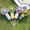 Portable Mini Fan USB Rechargeable Fan Handheld Portable Fan Cooling Fan Cute Cooling Face Fan.
