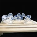 Baby Silicone Nipple Pacifier Teether Soother Round/Flat. 
