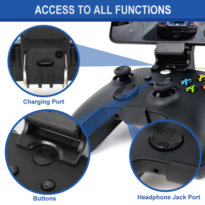 Mobile%20Phone%20Clip%20Stand%20Compatible%20for%20Xbox%20Series%20S%20X%20Controller%20Mount%20Holder%20Handle%20Bracket%20For%20Xbox%20Series%20S/X%20Gamepad%20-%20Image%203