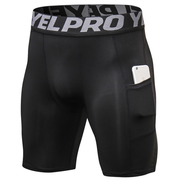 2024 Men Compression Short Running Tights Men's Quick Dry Gym Fitness Sport Leggings Running Shorts Male Underwear Sport Shorts