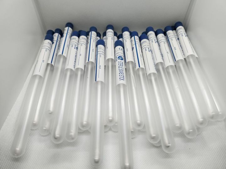 Sterile Swab Sticks for Safe and Precise Sampling 100-Pack of