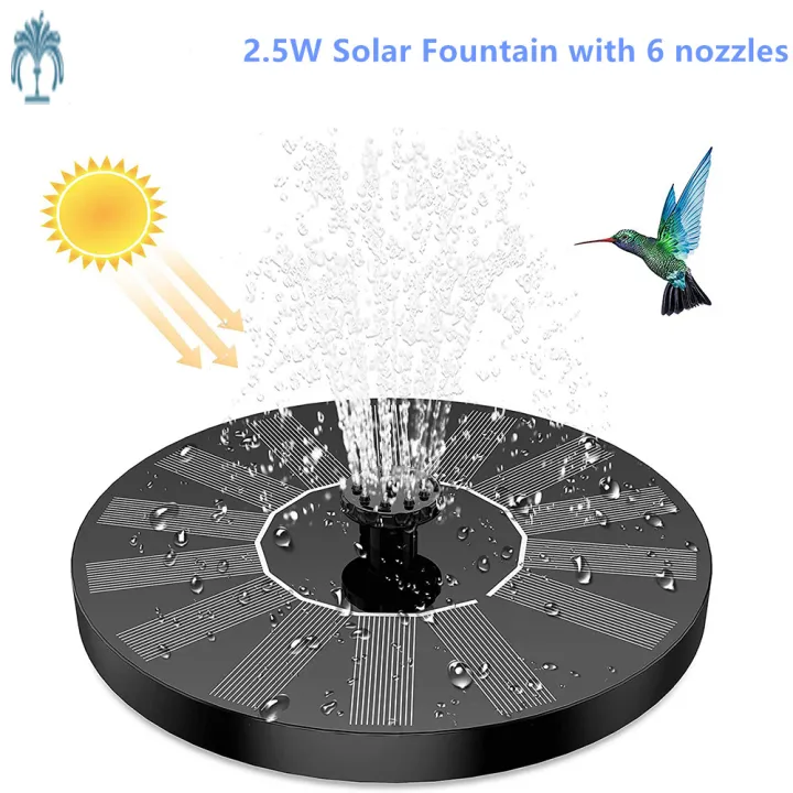 1.5W%20Solar%20Fountain%20Pump,%20with%206%20nozzles%20Solar%20Bird%20Bath%20Fountain,%20Water%20Pump%20Floating%20Fountains%20Suitable%20for%20Ponds%20-%20Image%202