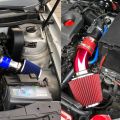 Universal High Performance Red Dry Washable Air Intake Filter. 