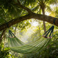 1pcs, Portable Outdoor Sports Hammock, Camping and Hiking Hammock, Used for Outdoor Sports, Terraces, Gardens, Courtyards, Etc. 