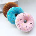 Soft Dog Donuts Plush Pet Dog Toys For Dogs Chew Toy Cute Puppy Squeaker Sound Toys Funny Puppy Small Medium Dog Interactive Toy. 