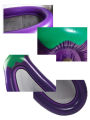 1Pcs 180cm Giant Inflatable Pool Float Eggplant Shape Mattress Swimming Circle For Adult. 