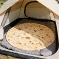 Pancake Flannel Throw Blanket Pet Plush Floor Mat Cute Round Warm Picnic Blanket Cozy Soft Mat Home Decoration Travel Accessory.