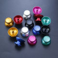JCD 2pcs Aluminum Metal 3D Analog Joystick Thumb Stick Grip Cap Replacement Buttons For PS4 Slim/Pro/Xbox One Slim Controller.