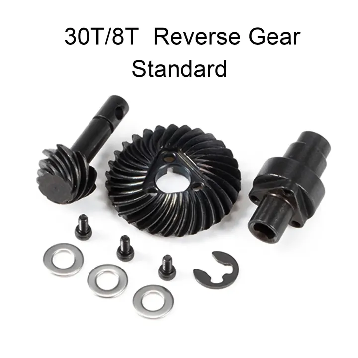 Helical%20Bevel%20Gear%20Set%20Overdrive%20Underdrive%2024/8T%2027/8T%2030/8T%2033/8T%20for%20Axial%20SCX10%20Pro%20SCX10%20II%20AR44%20SCX10%20III%20AR45%20Capra%20F9%20-%20Image%205