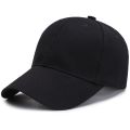 Baseball Caps Black for Mens Women Sports Cap Adjustable Cotton Baseball Cap Casual Summer Hat.