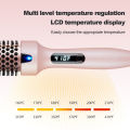 Hot Sale Portable Ionic Straightening Hair Curler Round Brush Hair Styling Tool Electric Infrared Heated Comb Hair Styling Brush. 