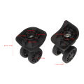 Suitcase Caster 2pcs Replacement Luggage Wheel for Repairing Easy To Install Suitcase Caster for Repairing. 
