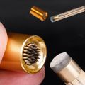 1pc 2in1 Billiard Cue Tip Tool Multi Functional Shaper Tapper Durable Aluminum Alloy Blue Golden Black Perfect Cue Performance.