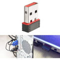 Mini Network Signal Reception Driverless Wi-Fi Adapter for PC Desktop 2.4G Network Card USB Plug and Play. 