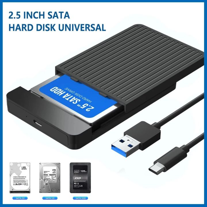 2.5 HDD/SSD Case SATA to USB 3.1/3.0 Adapter Case 6gbps HD External