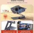 Mobile Phone stand for Desk/Bed,360 Degree
Rotating,adjustable Foldable Cell Phone
Holder,Aluminum Office Desk Accessories All
Phones. 