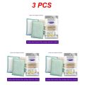 set Bamboo Fiber Sponge Dishwashing Rag Scouring Pad Reusable Oil-free Double-sided Household Brush Cleaning Tool Kitchen. 