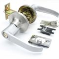 Door Handle Lock Round Entry Security Privacy Sliding Front Doors Entrance Keyed Locks for Bedroom Living Room Household. 