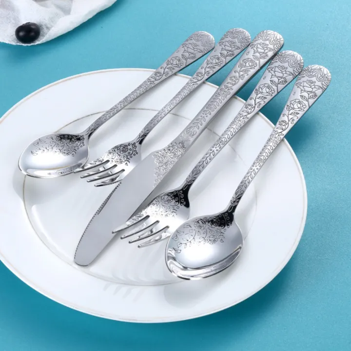 High%20Quality%20Cutlery%20Set%20Handle%20Exquisite%20carving%20Stainless%20Steel%20Golden%20Tableware%20Knife%20Fork%20Spoon%20Flatware%20Set%20Silverware%20Set%20-%20Image%204
