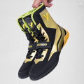 New Pro Wrestling and Boxing Shoes, Men's Mesh Breathable Training Flying Wrestling Boots Lightweight Sneakers. 