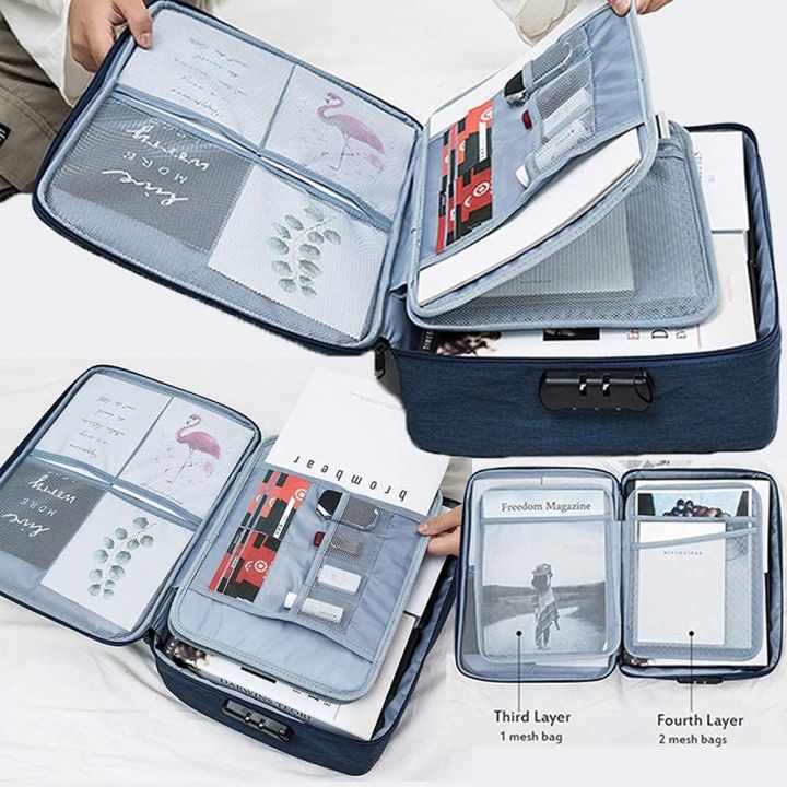 File/%20Document/%20Passport/%20Travel%20Storage%20bag%20with%20Lock%20and%20Luggage%20Holder%20-%20Image%204
