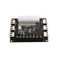 24 Pins ATX Power Supply Breakout Board and Acrylic Case Kit Module Adapter Power Connector Support 12V -12V 5V 5VSB 3.3V. 