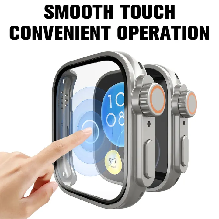 PC%20Case+Glass%20For%20%20Watch%20Fit%203%20Smartwatch%20Change%20to%20Ultra%20Screen%20Protector%20For%20%20Fit%203%20Upgrade%20to%20Ultra2%20Accessories%20-%20Image%203