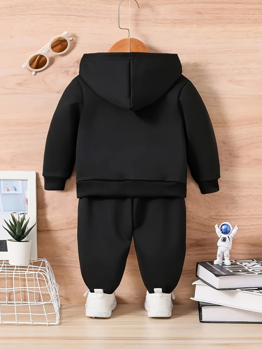 Baby%20boy%20letter%20pattern%20fleece%20long%20sleeved%20hooded%20sweatshirt+sports%20long%20suit%20for%20spring%20and%20autumn%20%20-%20Image%202