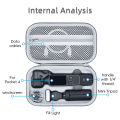 Hard EVA Storage Case for Osmo Pocket 4 Portable Protective Carrying Bag Travel Organizer Camera Accessories.