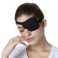 1/2/3/4/5PCS Black Single Eye Patch Adjustable 3D Foam Groove Eyeshades For Lazy Eyes Medical Use Concave Eye Patch. 