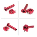 ZSDTRP 7/8" Aluminum Throttle Grip Twist Quick Action Gas Throttle Settle With Cable For Dirt Pit Bike 50cc 110cc 125cc. 