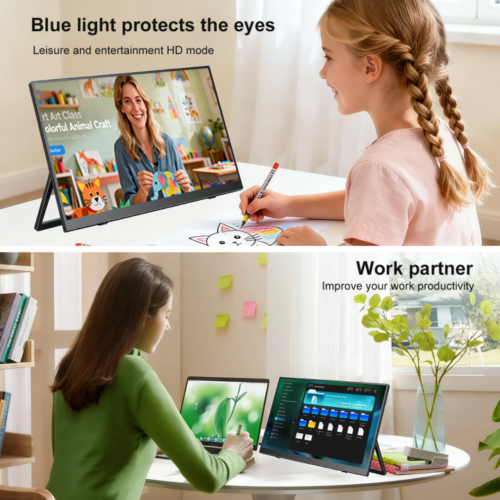 HOWENS%203840*2560%2014-inch%204K%20Portable%20Monitor%2060HZ%20For%20Laptop%20XBox%20PS4%20/%205%20Switch%20TV%20Box%20Cell%20Phone%20PC%20Extension%20Mobile%20Display%20-%20Image%206