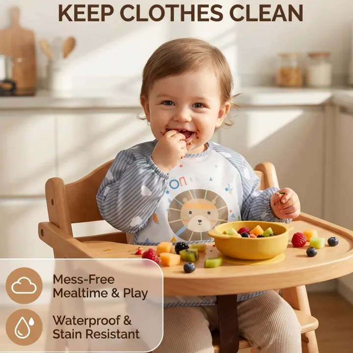 2pcs%20Waterproof%20Full%20Sleeve%20Baby%20Bibs%20Children%20Apron%20Long%20Sleeve%20Feeding%20Smock%20Kids%20Eating%20Breastplate%20Infant%20Scarf%20Clothing%20-%20Image%204