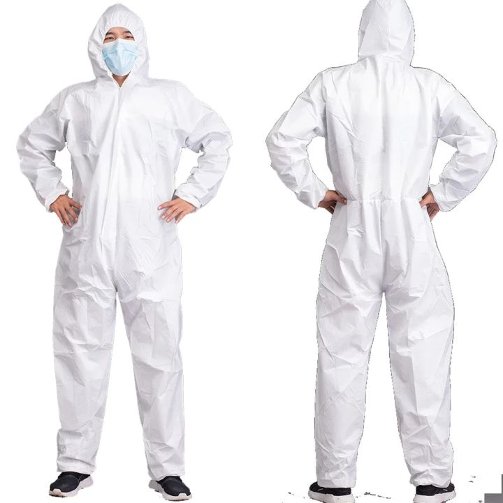 Disposable Breathable Dustproof/Water Oil Resistant Work Safety Overall Anti Dust Spary Painting Decorating Labour Coverall Suit