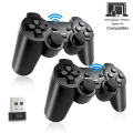 2 PCS 2.4G Wireless Gamepad No Delay PC Game Controller USB Joystick For PC Android TV Controle for GD10/M8/G5/G11 Pro GAME BOX. 