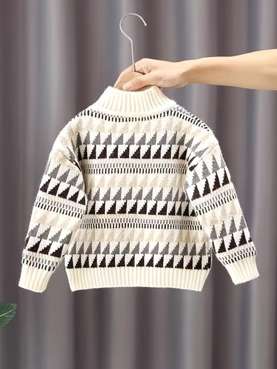 Boys'%20Sweater%20Pullover,%20New%20Autumn%20and%20Winter%20Style,%20Stylish%20Korean%20Version%20for%20Baby%20Boys,%20Outerwear%20for%20Young%20Children,%20Knitted%20Base%20Shirt%20-%20Image%202