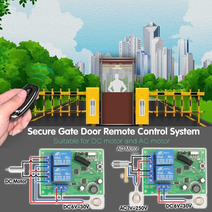 Remote%20Control%20Wireless%20Switch%20433Mhz%20DC%2012V%201CH%20RF%2010A%20Relay%20Receiver%20and%202CH%20Transmitter%20For%20Door%20Electromagnetic%20Lock%20-%20Image%203