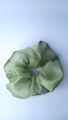 Xl beautiful tissue high quality scrunchies with free gift. 