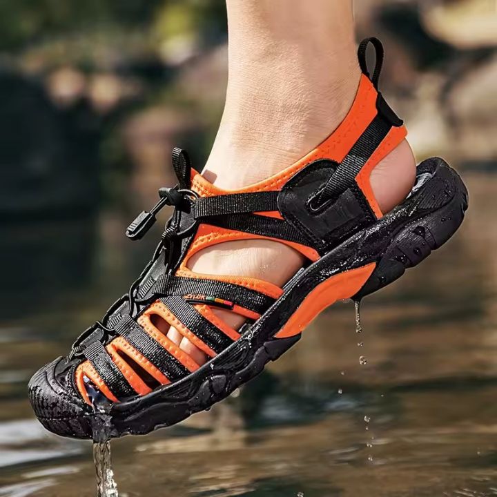 New%20Summer%20Genuine%20Leather%20Men%20Sandals%20Fashion%20Design%20Men's%20Casual%20Sneakers%20Comfortable%20Beach%20Men's%20Sandals%20Outdoor%20Wading%20Shoes%20-%20Image%205