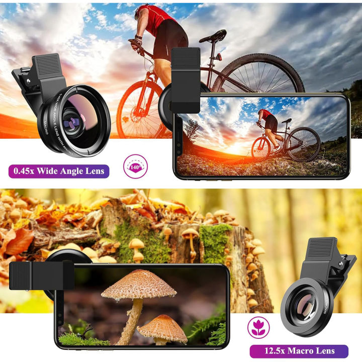 2in1%20Phone%20Camera%20Lens%20Kit%2012.5X%20Macro%20Lens%20for%20iPhone%2016%2015%2014%200.45X%20Wide%20Angle%20Lens%20for%20%20S25%20%20%20clip%20on%20Lens%20-%20Image%205