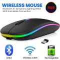 HP Wireless Bluetooth Rechargeable Mouse HP W10 Wireless Mouse with RGB. 