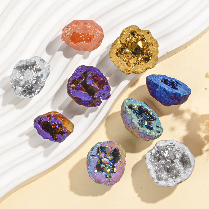 8PCS/Box%20Titanium%20Coated%20Natural%20Crystal%20Cluster%20Electroplated%20Agate%20Geode,%20Energy%20Balance%20Reiki%20Wicca%20Home%20Decor%20-%20Image%204