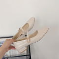 Venalisa Korean Mary Jane Shoes with High Heels and Thick Heels Ready to Use for Working and Traveling Without Hurting Your Feet.. 