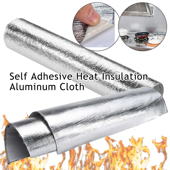Car%20Heat%20Protection%20Foil%20Film%20High%20Temperature%20Resistant%20Fiberglass%20Aluminum%20Foil%20Tape%20Cloth%20Self-adhesive%20Heat%20Insulation%20Mat%20-%20Image%205