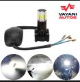 M6 Led small fan for Bike and cars Headlight Bulb M6 Headlight Lamp with Flasher 3 in 1 Modes for Motorcycle Universal. 